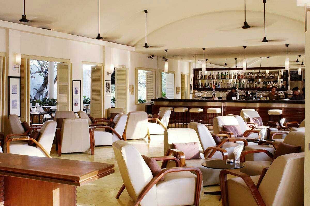 Autre vue du bar au Cambodge